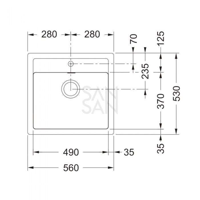 Franke Sirius Spüle – 60 Cm Einbau-Spülbecken In Carbon-Optik, Modell 160