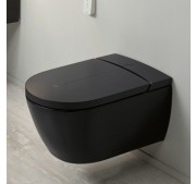 Dušitualett Villeroy & Boch ViClean-l100 Pure Black CeramicPlus V0E100R7
