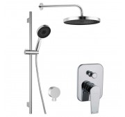 Dušikomplekt Kielle Harmonia 20623SP20 seinasisese segistiga kroom - Outlet Diil