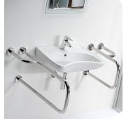 Tugikäepide kolme tugipunktiga Sapho poleeritud teras