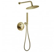 Seinasisene dušikomplekt Novaservis Ferro Ciriculus 2F harjatud kuld