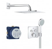 Seinasisene dušikomplekt Grohe Grohtherm SmartControl
