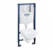 WC-komplekt Grohe Solido 4-in-1 kroom