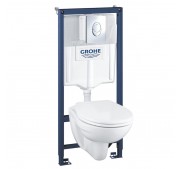 WC-komplekt Grohe Solido Perfect 4-in-1 kroom