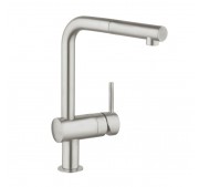 Köögisegisti Grohe Minta L väljatõmmatava käsidušiga Supersteel