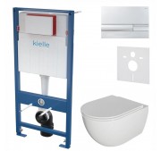 Seinasisese WC-raami komplekt Kielle Genesis + Oudee + Gemini I kroom 30505SS20