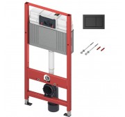 Seinasisene WC-raam TECE TECEbase 1120 + TECEbase vajutusnupp mattmust
