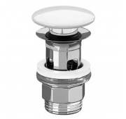 Valamu põhjaklapp Villeroy & Boch push-open White Alpin 68170001 - Outlet Diil