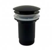 Valamu põhjaklapp Kielle ClickClack 30901134 mattmust