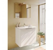 Mööblikomplekt VitrA Mia Plus Round 80 läikivvalge
