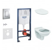 WC-komplekt Grohe Rapid SL + Ideal Standard Alpha + Grohe Skate Cosmopolitan kroom