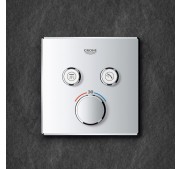 Seinasisene termostaat dušisegisti Grohe Grohtherm SmartControl Square