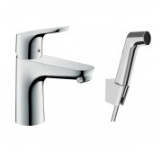 Valamusegisti Hansgrohe Focus 100 Bidette bideedušiga