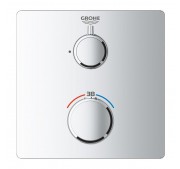 Seinasisene termostaat dušisegisti Grohe Grohtherm Square