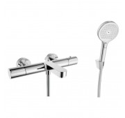 Termostaat vanni- ja dušisegisti Kielle Oudee käsidušiga kroom / valge