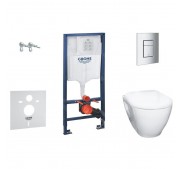 WC-komplekt Grohe Rapid SL + Bau Ceramic + Skate Cosmopolitan kroom
