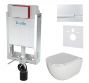 Seinasisese WC-raami komplekt Kielle Genesis + Oudee + Gemini I kroom 30505SZ20