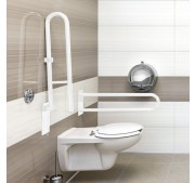 Tugikäepide seinale Sapho U valge