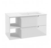 Mööblikomplekt Kielle Oudee R läikivvalge