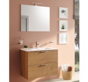 Mööblikomplekt VitrA Mia 80 Golden Oak