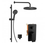 Dušikomplekt Kielle Vega 20618SP24 seinasisese segistiga mattmust - Outlet Diil
