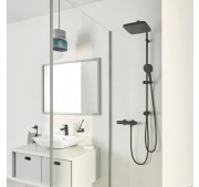 Dušikomplekt Grohe Vitalio Comfort 250 Flex mattmust