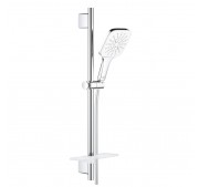 Käsidušikomplekt Grohe Rainshower SmartActive 130 Cube Moon White