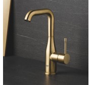 Valamusegisti Grohe Essence L-Size Brushed Cool Sunrise põhjaklapiga - Outlet diil