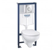 WC-komplekt Grohe Bau Ceramic 4-in-1