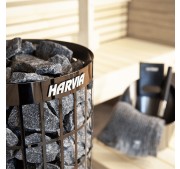 Elektrikeris Harvia Cilindro Black PC90E - Outlet Diil