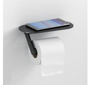 WC-paberihoidja Hansgrohe WallStoris mattmust - Outlet Diil