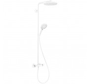 Dušikomplekt Hansgrohe Raindance Select S 240 1jet Showerpipe mattvalge