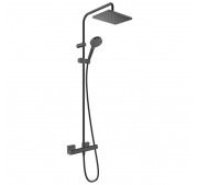 Dušikomplekt Hansgrohe Vernis Shape Showerpipe 230 1jet mattmust