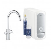 Köögisegisti Grohe Blue Home + veefilter + jahuti + gaasiballoon