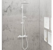 Dušikomplekt Hansgrohe Raindance Select S 240 1jet Showerpipe mattvalge