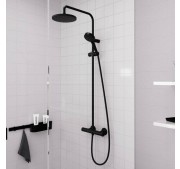 Dušikomplekt Hansgrohe Vernis Blend Showerpipe 200 1jet mattmust