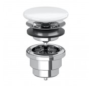 Valamu põhjaklapp Villeroy & Boch unclosable White Alpin 68350001