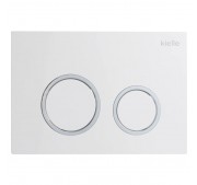 Vajutusnupp Kielle Gemini New II läikivvalge