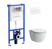 WC-komplekt Laufen Pro valge