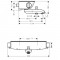 Termostaat vanni- ja dušisegisti Hansgrohe Ecostat Select valge/kroom