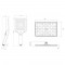 Seinasisene dušikomplekt Kielle Vega + Hansgrohe RainSelect kroom