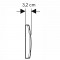 Vajutusnupp Geberit Twinline30 valge