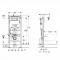 WC-komplekt Geberit Duofix + Kielle Gaia + Delta01 valge