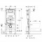 WC-komplekt Geberit Duofix + Kielle Oudee Slim + Delta01 valge