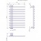 Tehniline joonis: 530 x 101,5 x 770