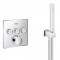 Seinasisene dušikomplekt Grohe SmartControl kroom