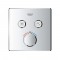Seinasisene termostaat dušisegisti Grohe Grohtherm SmartControl Square