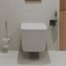 Seinasisese WC-raami komplekt Kielle Genesis + Arkas I + Gemini II mattmust 30505SZ04
