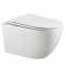 Seinasisese WC-raami komplekt Kielle Genesis + Gaia + Gemini I läikivkroom 30505SZ24