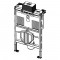 Seinasisene WC-raam TECE TECEprofil Uni 750